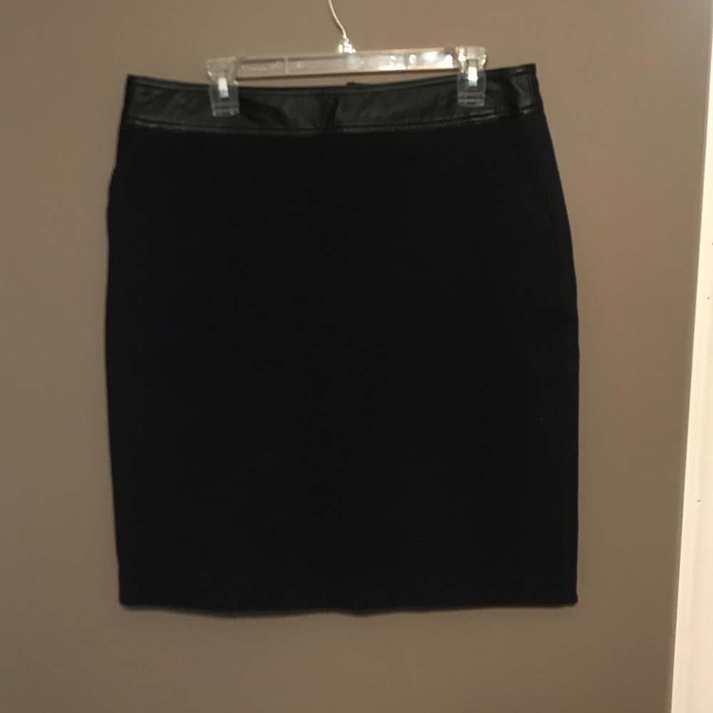 Navy skirt